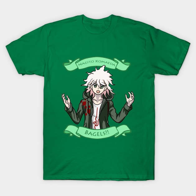 Nagito Komaeda T-Shirt by Cardcaptorkatara